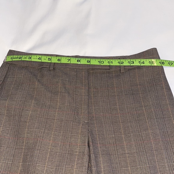 Talbots grey high-waist straight pants / Size 8P - Picture 4 of 7